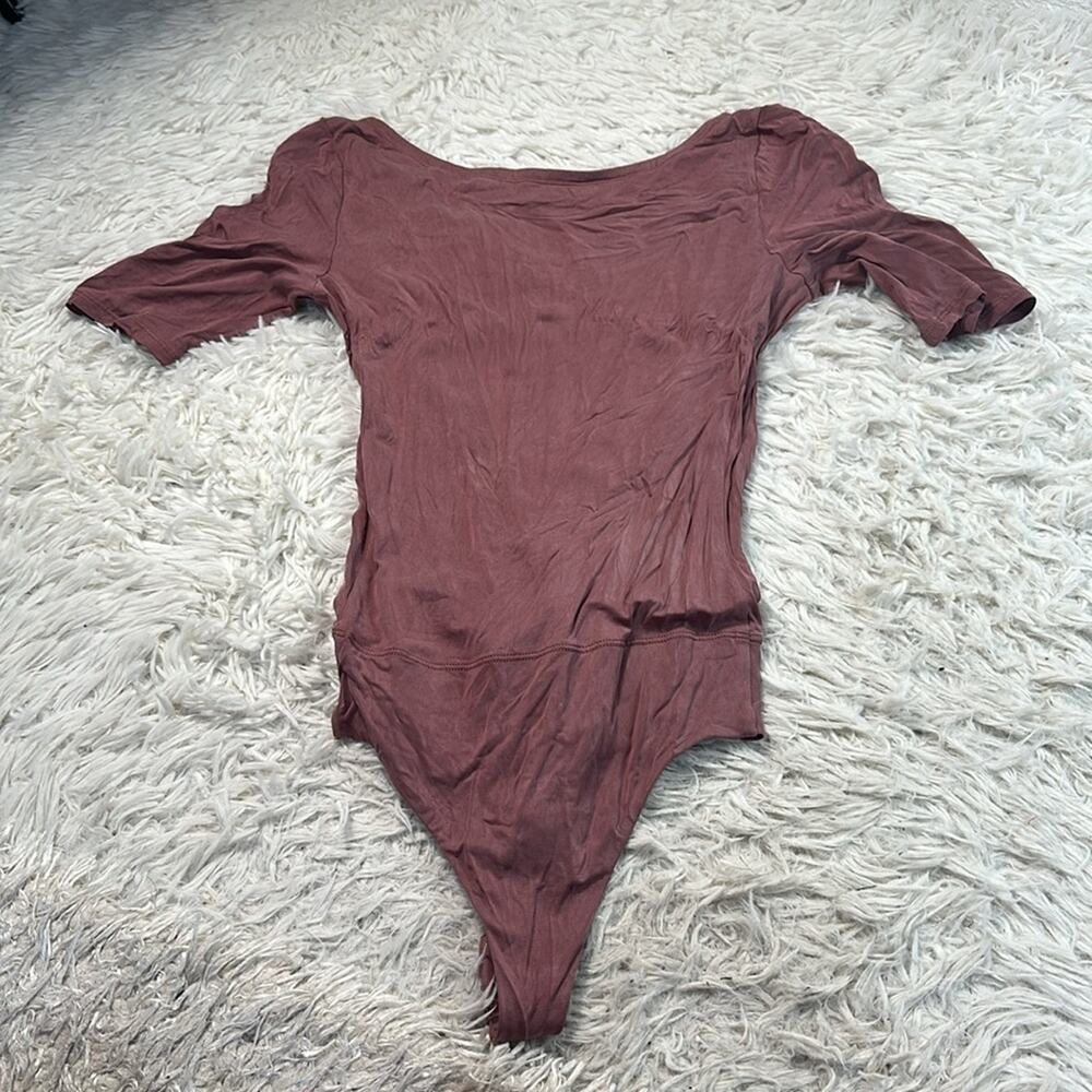 ululemon Restore Bodysuit *lululemon lab Red Dust